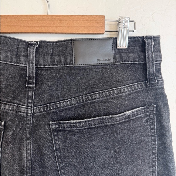 Madewell the perfect vintage crop jean Faded Black Size 28 - Picture 6 of 9